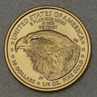 Goldmünze 1/4oz "American Eagle 2021 - Redesign" Type 2