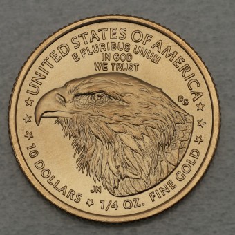 Goldmünze 1/4oz "American Eagle 2022 - Redesign" Type 2