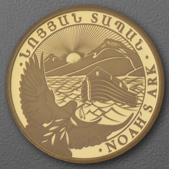 Goldmünze 1/4oz "Arche Noah" aktueller Jahrgang (Armenien)