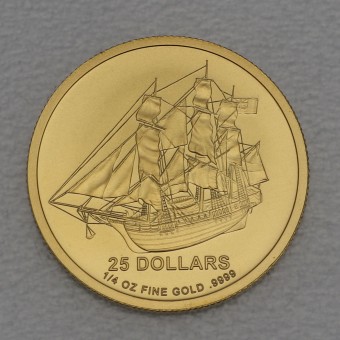 Goldmünze 1/4oz "Bounty" (Cook Islands)