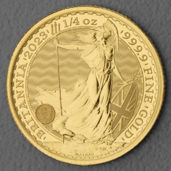 Goldmünze 1/4oz "Britannia" 2023 Elizabeth II. (Großbritannien)