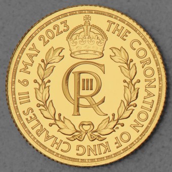 Goldmünze 1/4oz "Coronation Charles III." 2023 Coronation Coin (Großbritannien)