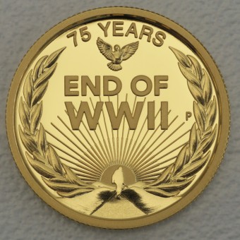 Goldmünze 1/4oz "End of World War II" 2020 (PP) 75th Anniversary (Australien)