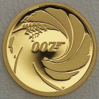 Goldmünze 1/4oz "James Bond 007" 2020 (PP) 