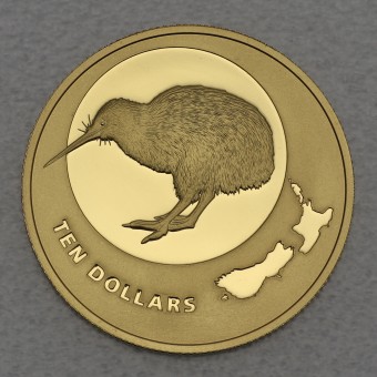 Goldmünze 1/4oz "Kiwi" 2009 Icons of New Zealand (Neuseeland)
