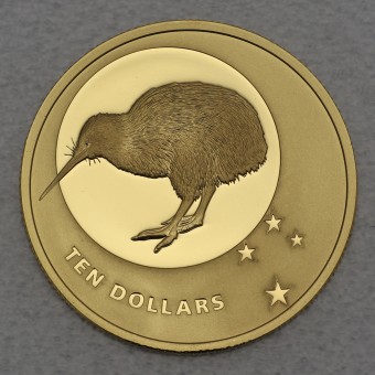 Goldmünze 1/4oz "Kiwi 2010" (Neuseeland) Icons of New Zealand Serie