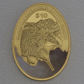 Goldmünze 1/4oz "Kiwi" 2016 (Neuseeland)