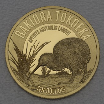 Goldmünze 1/4oz "Kiwi" 2017 (Neuseeland)
