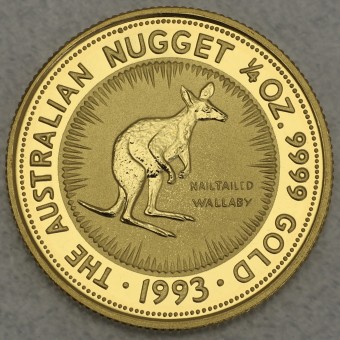 Goldmünze 1/4oz "Känguru" 1993 Australian Nugget (Australien)