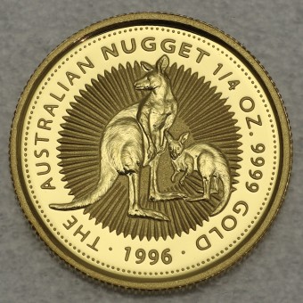 Goldmünze 1/4oz "Känguru" 1996 Australian Nugget (Australien)