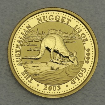 Goldmünze 1/4oz "Känguru" 2003 Australian Nugget (Australien)