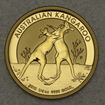 Goldmünze 1/4oz "Känguru 2010" (Australien) 