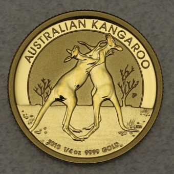 Goldmünze 1/4oz "Känguru" 2010 (Australien)