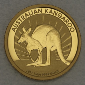 Goldmünze 1/4oz "Känguru" 2011 (Australien)