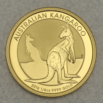 Goldmünze 1/4oz "Känguru 2016" (Australien) 