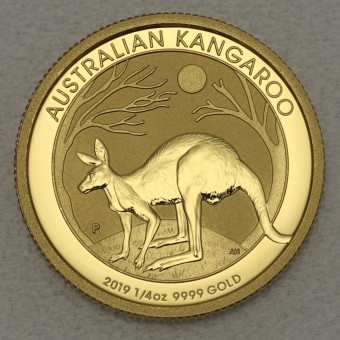 Goldmünze 1/4oz "Känguru 2019" (Australien) 