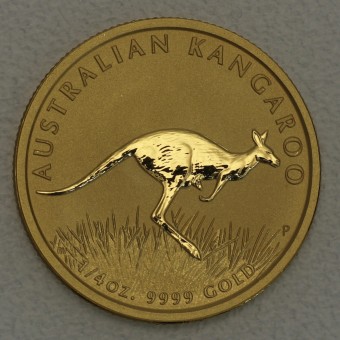 Goldmünze 1/4oz "Känguru" verschiedene Jahrgänge (Australien)