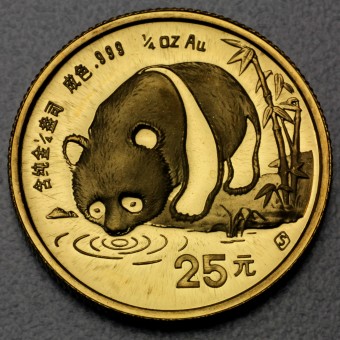 Goldmünze 1/4oz "Panda - 1987" (China) 