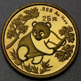 Goldmünze 1/4oz "Panda - 1992" (China) 