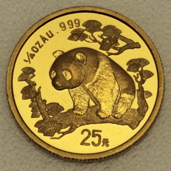 Goldmünze 1/4oz "Panda - 1997" (China) 