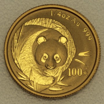 Goldmünze 1/4oz "Panda - 2003" (China) 