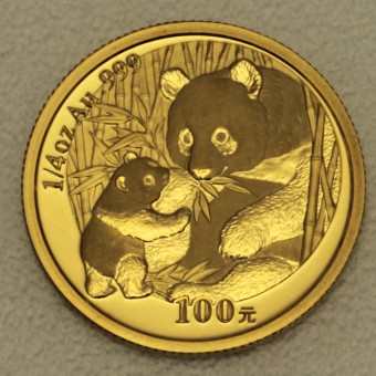 Goldmünze 1/4oz "Panda" 2005 (China)