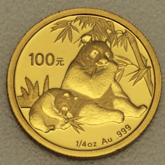 Goldmünze 1/4oz "Panda - 2007" (China) 