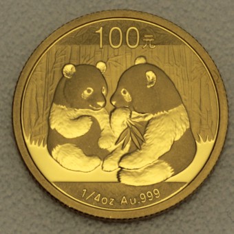 Goldmünze 1/4oz "Panda" 2009 (China)