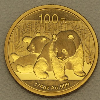 Goldmünze 1/4oz "Panda - 2010" (China) 