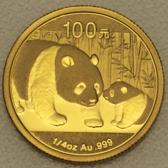 Goldmünze 1/4oz "Panda" 2011 (China)