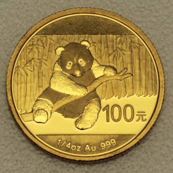 Goldmünze 1/4oz "Panda - 2014" (China) 