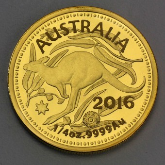 Goldmünze 1/4oz "RAM-Känguru" (Australien) 