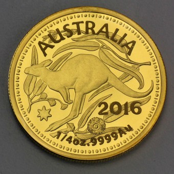 Goldmünze 1/4oz "Känguru" Royal Australian Mint (Australien)