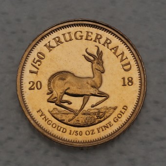 Goldmünze 1/50oz "Krügerrand" 2018 (Südafrika)