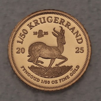 Goldmünze 1/50oz "Krügerrand" 2025 (Südafrika)