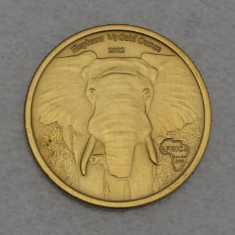 Goldmünze 1/8oz "Elefant" 2012 (AF) Africa (Gabun)