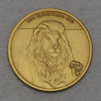 Goldmünze 1/8oz "Löwe" 2013 (AF) Africa (Gabun)