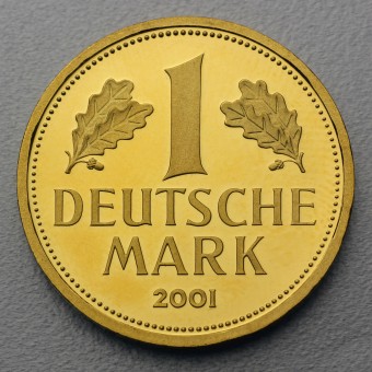 Goldmünze "1 DM" (Goldmark) 