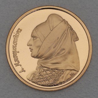 Goldmünze 1 Drachma "Abschiedsdrachme" 2000 (Griechenland)