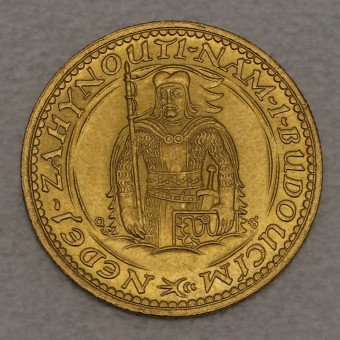 Goldmünze "1 Dukat" (Tschechoslowakei)