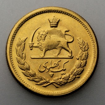 Goldmünze "1 Pahlavi - Sha" (Persien) 