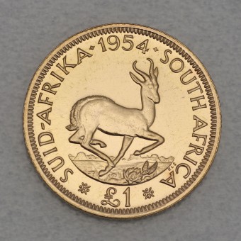 Goldmünze 1 Pound "Elizabeth II." versch. Jahrg. (Südafrika)