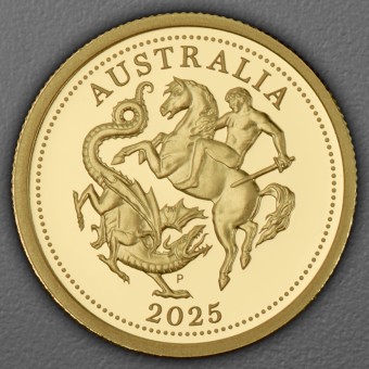 Goldmünze 1 Sovereign 2025 (PP) (Australien)