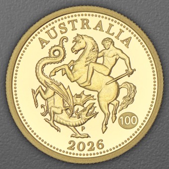 Goldmünze 1 Sovereign 2026 (PP) Privy Mark (Australien)