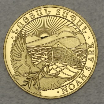 Goldmünze 1g "Arche Noah" 2021 (Armenien)