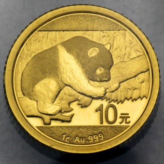 Goldmünze 1g "Panda" 2016 (China)