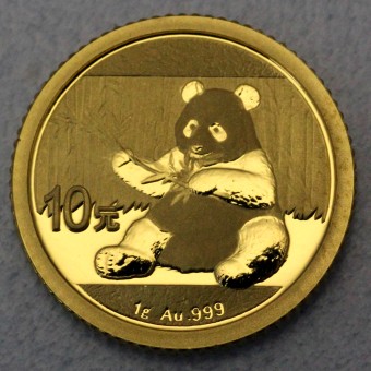 Goldmünze 1g "Panda" 2017 (China)