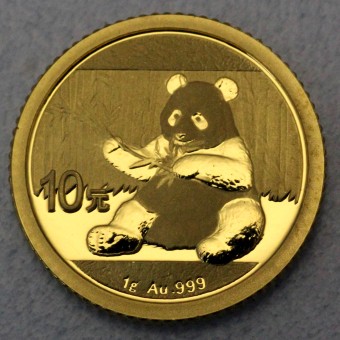 Goldmünze 1g "Panda - 2017" (China) 