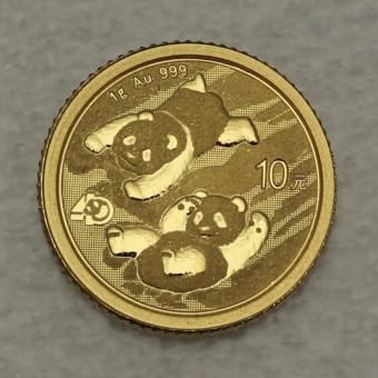 Goldmünze 1g "Panda - 2022" (China) 