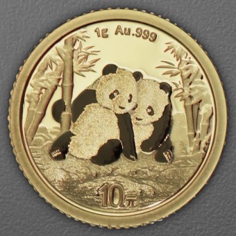 Goldmünze 1g "Panda" 2026 (China)
